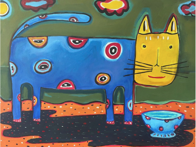 También los gatos son azules