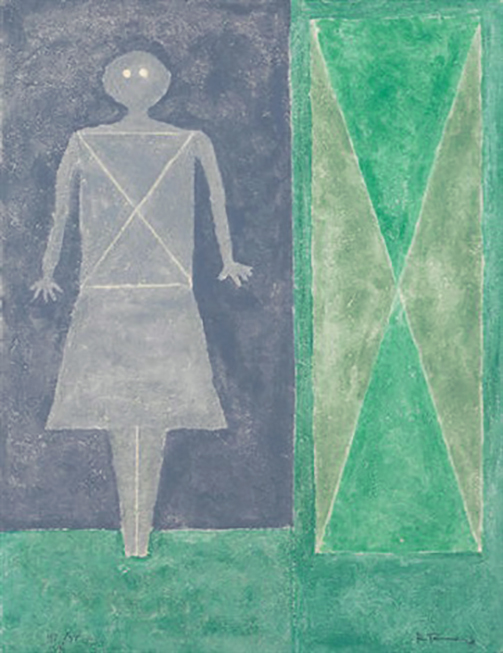 Mujer Azul - Rufino Tamayo
