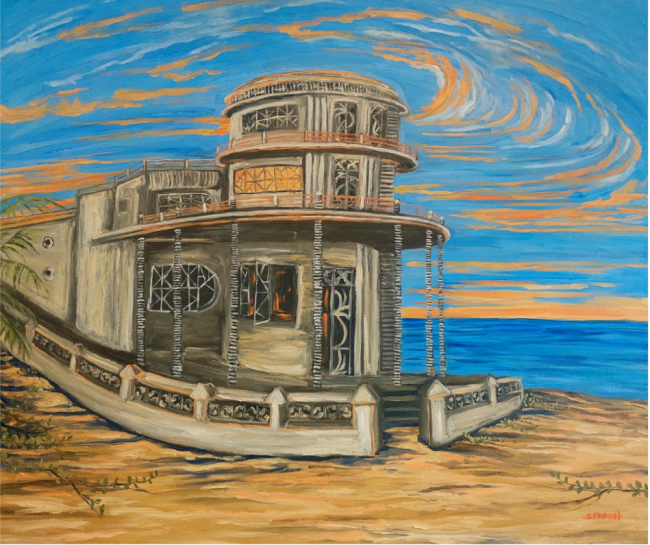 Arquitectura marina V (La casa del pastel)