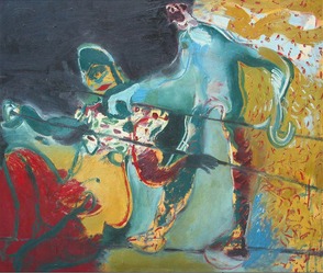 Pareja de alambristas 1982