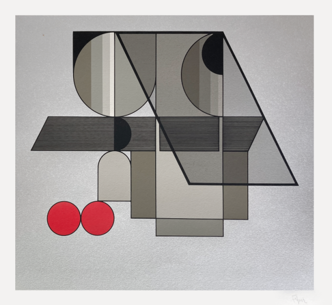 Geometría gris 3