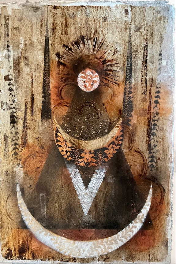 Abstracción I de la Virgen del Rocío