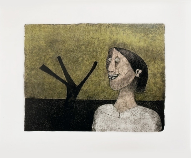 Mujer sonriente - Rufino Tamayo