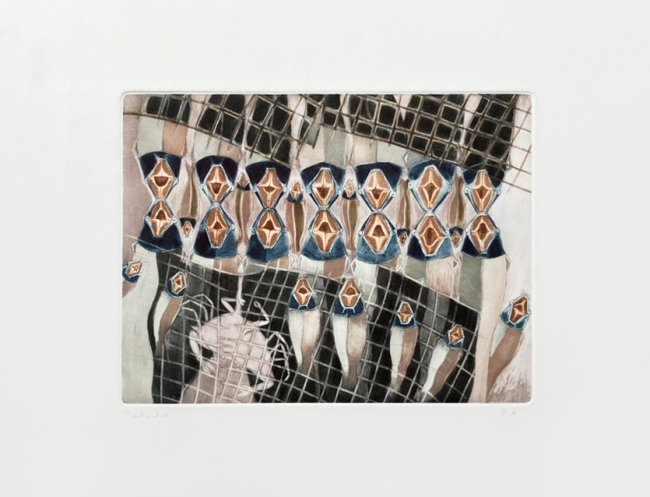Formación de peces - Francisco Toledo