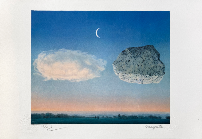 La Bataille de l'Argonne (The Battle of the Argonne) 131/300 - René Magritte