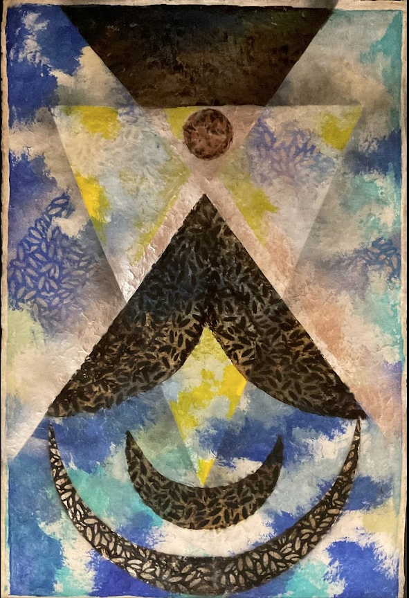 Abstracción I de la Virgen del Cobre