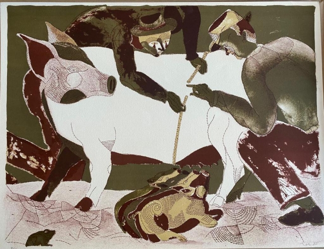 Midiendo el cerdo