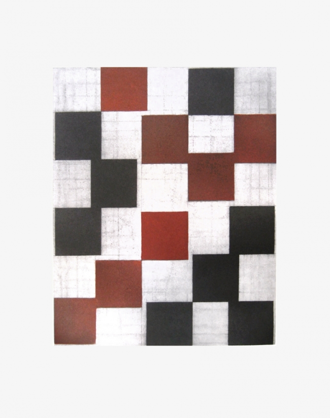 Negro Rojo Blanco 1/4 PT
