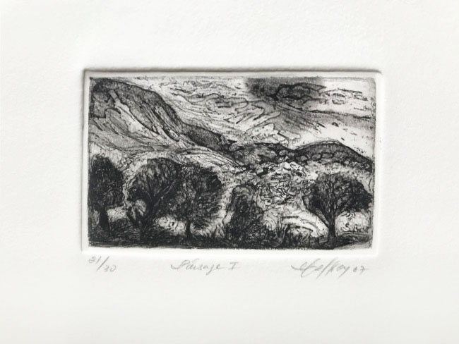ISABEL GEFFROY- Paisaje 1
