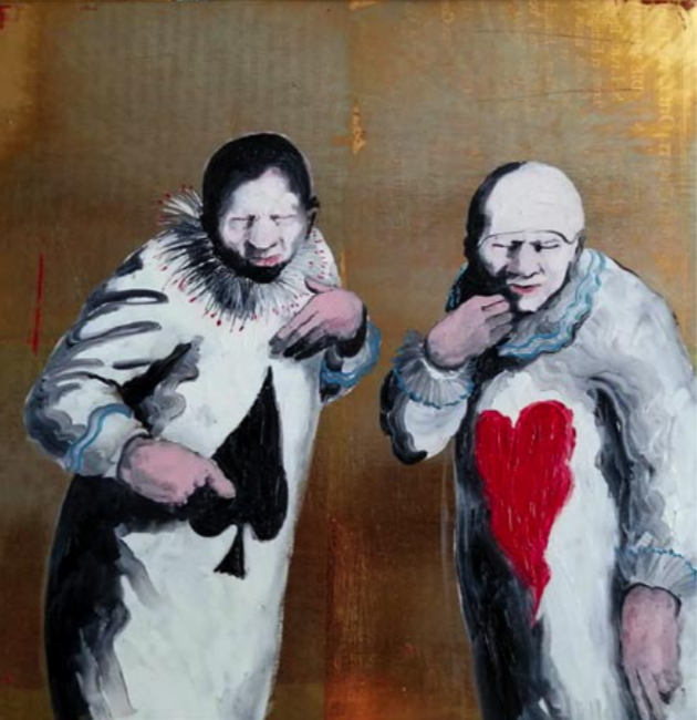 Dos de corazones