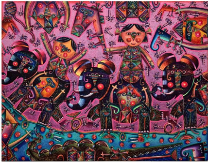 Rosa y azul - Fernando Andriacci