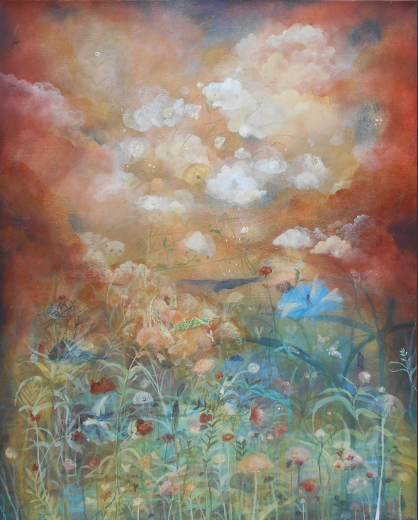 Jardín crepuscular