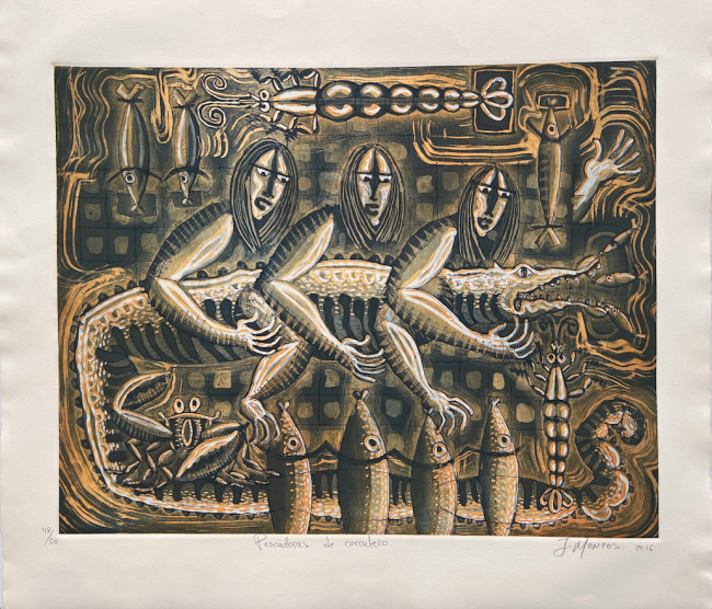 Pescadoras de corralero