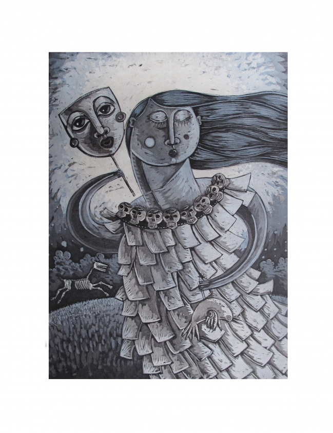 ALEJANDRO LÓPEZ - La hija de la chingada cargando sus muertos 2/20