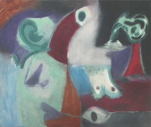 Retrato disgregado de la musa Adalina #4, 1983