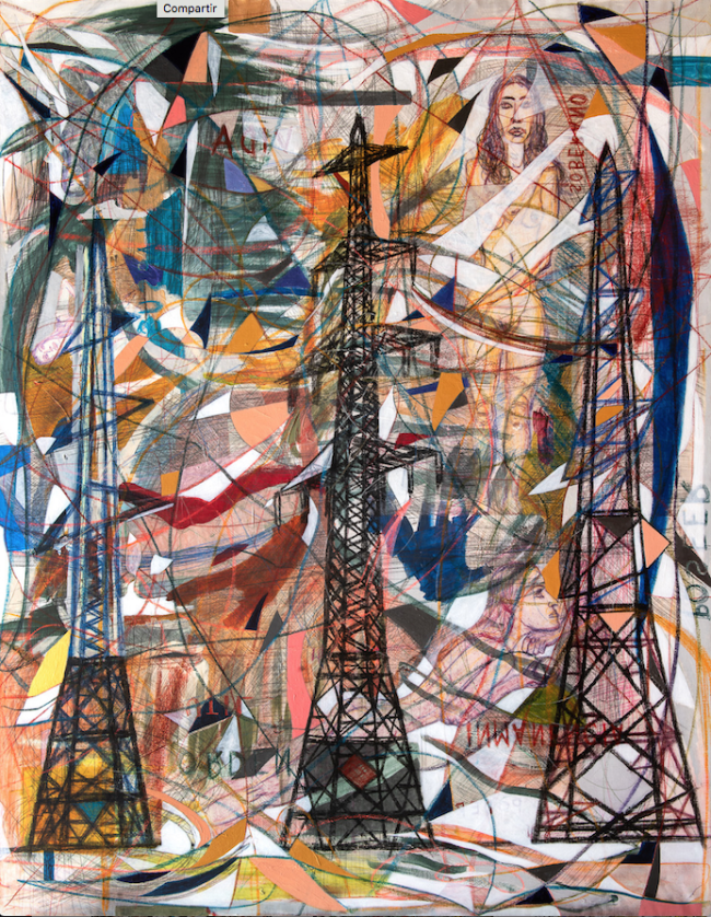 Tres torres de luz