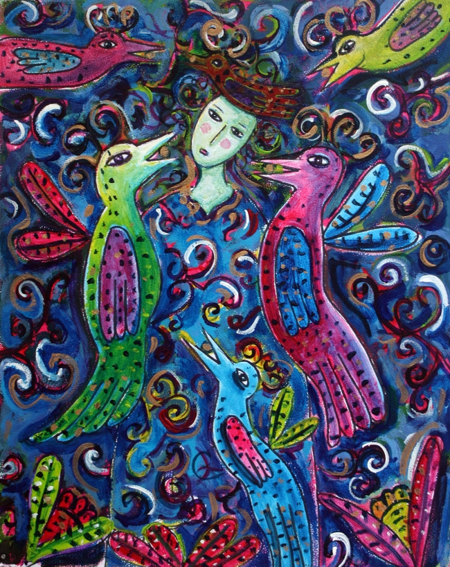 Emiliana y los pájaros