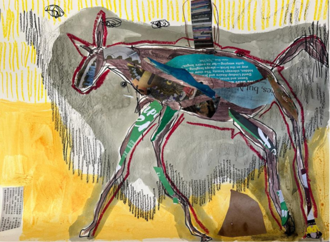 Burro letrado