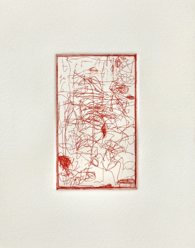 Hojas rojas 29/30 - Ilse Gradwohl