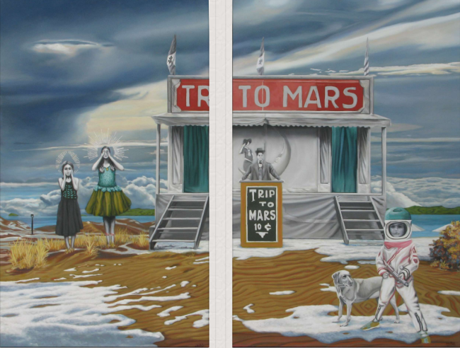 diptico trip to mars