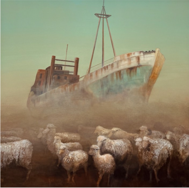 Sheep wreck