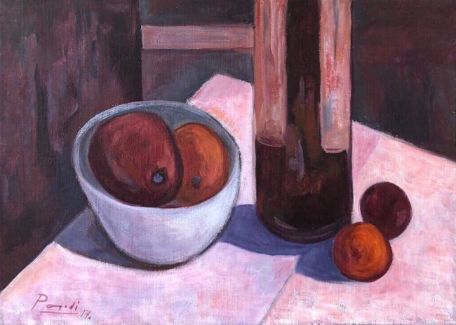 Bodegón color vino - Roberto Parodi