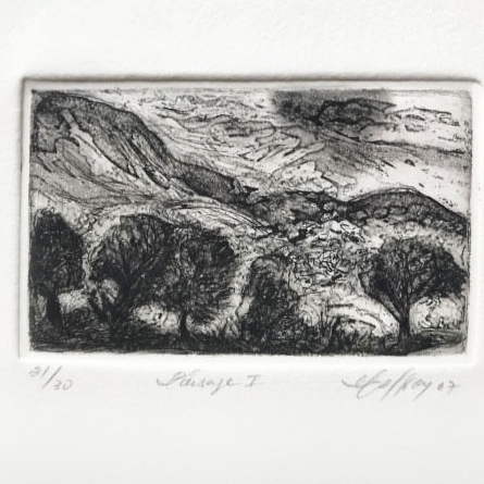 ISABEL GEFFROY- Paisaje 1