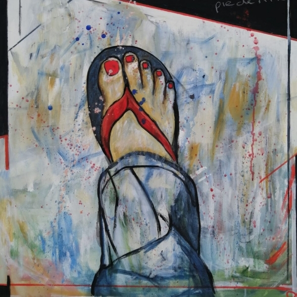 Pie de atleta pie de artista