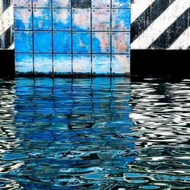 Muelle azul