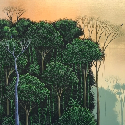 Reunión de selva y niebla