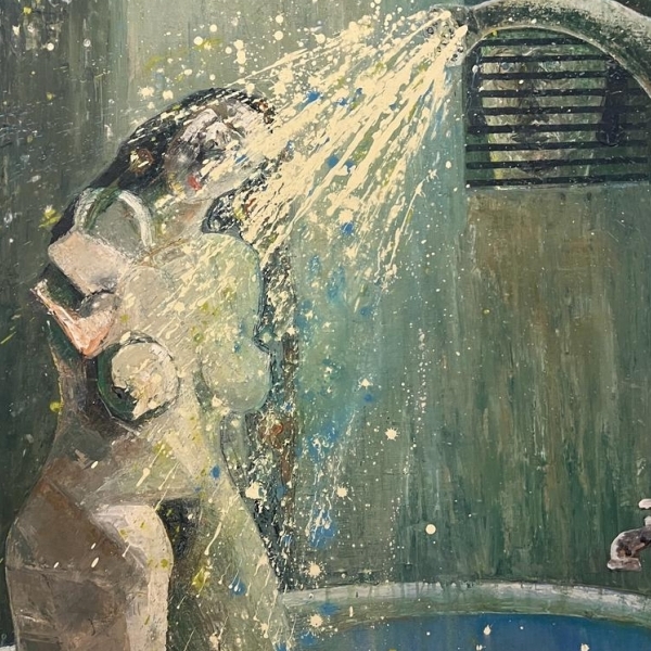 El baño de Chely