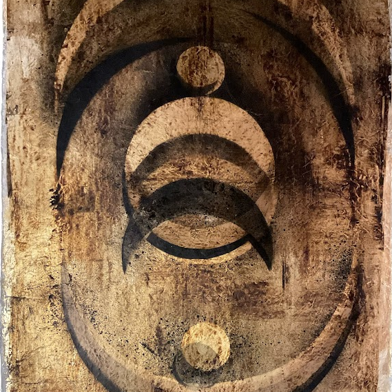 Abstracción II de la Virgen de Regla