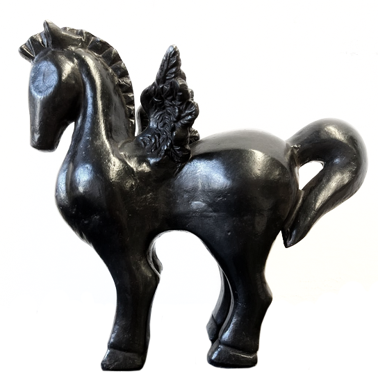 Caballo con alas