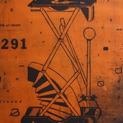 Picabia orange